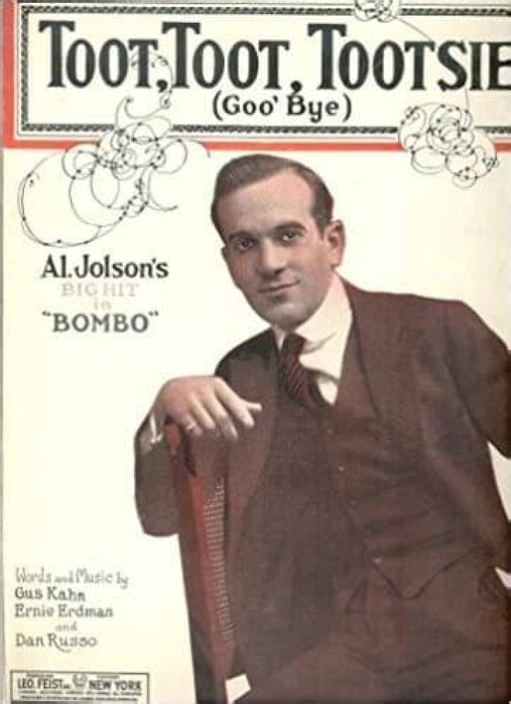 Al Jolson Toot, Toot, Tootsie, Goodbye Lyrics