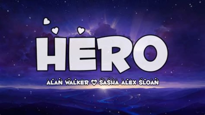 Alan walker hero lyrics