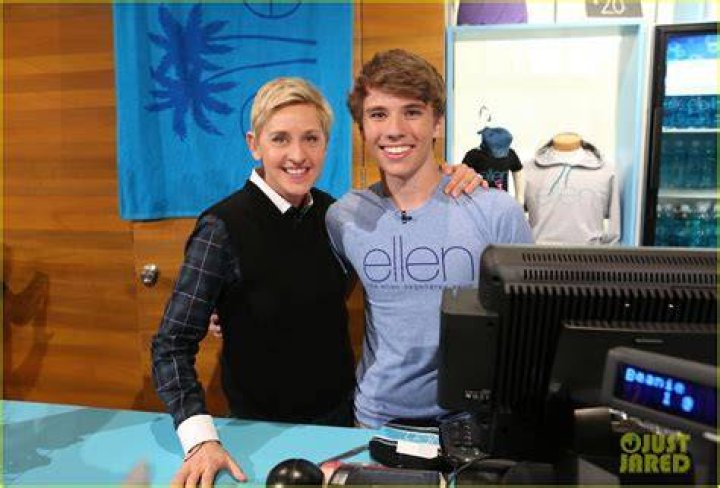 Alex from Target with Ellen DeGeneres