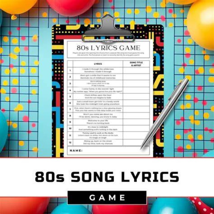 All aboard from the 80s lyrics