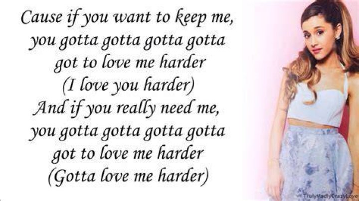 Ariana Grande - Love Me Harder Lyrics Meaning