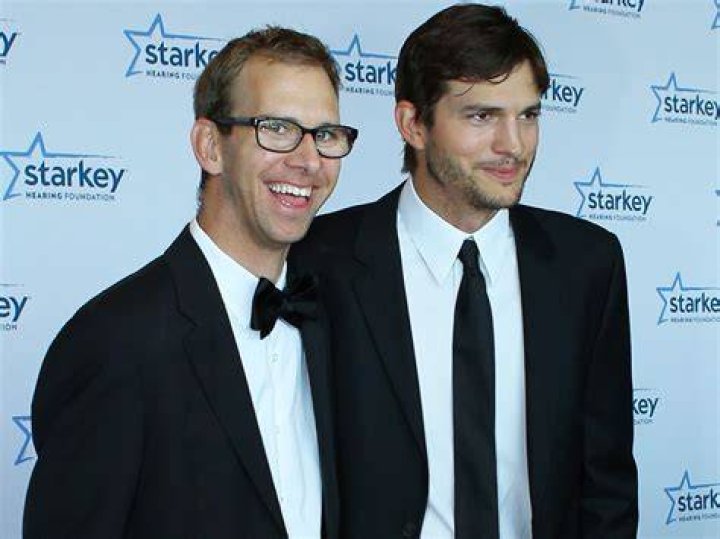 Ashton Kutcher and Micheal Kutcher - Celebrity Twins