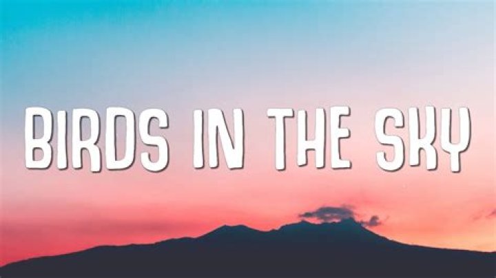 Black birds in the sky lyrics