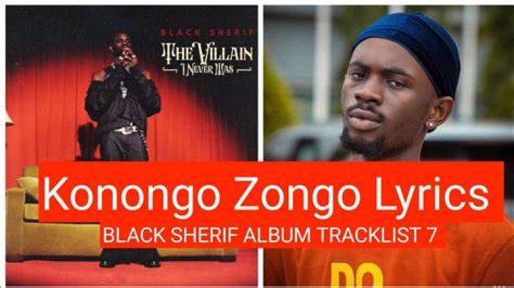 Black sherif konogo zongo lyrics