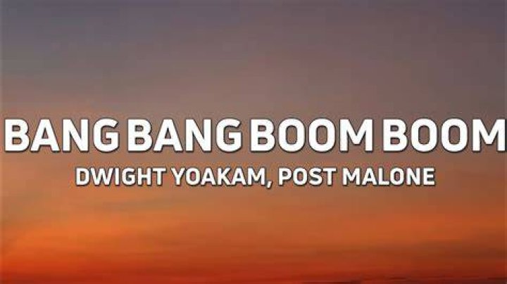 Boom boom bang bang lyrics