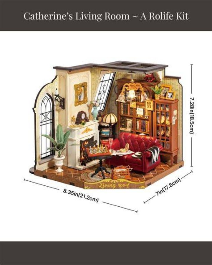 Catherine is living in a luxurious house with her husband