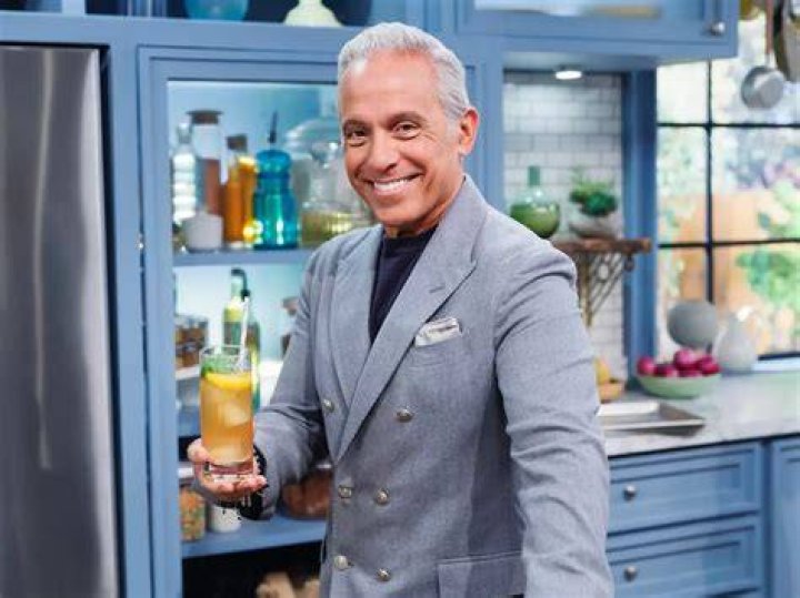 Chef, Geoffrey Zakarian giving a pose.
