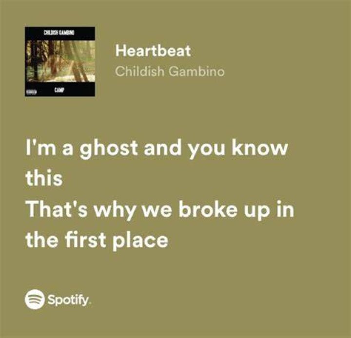 Childish Gambino - Heartbeat Lyrics Meaning