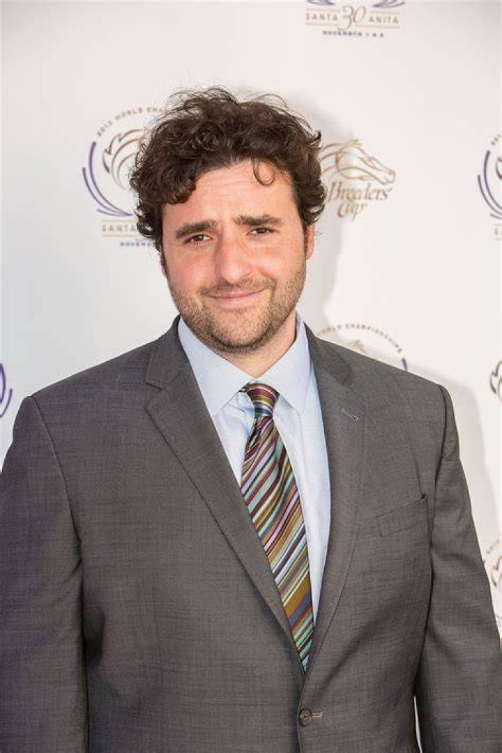 David Krumholtz along with his wife, Vanessa Britting at their wedding.