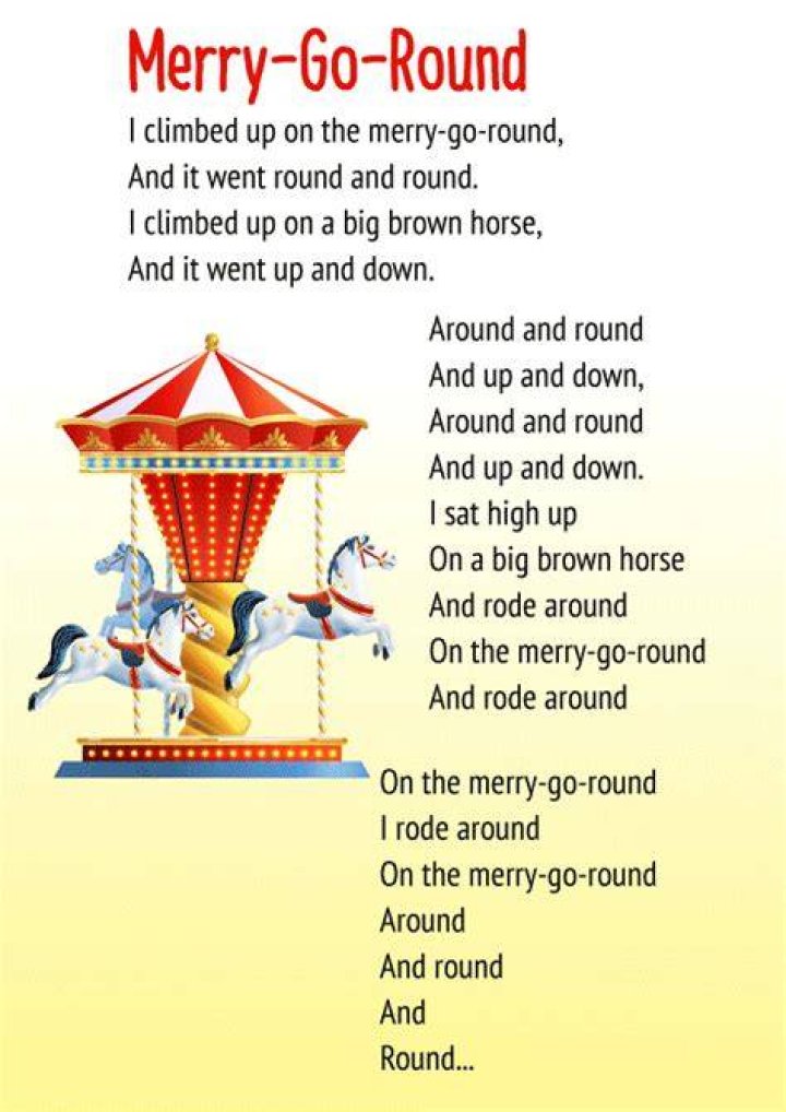 Down down like a merry go round lyrics