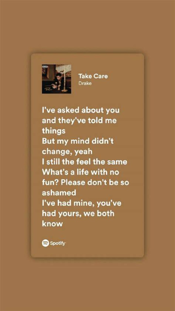 Drake baby i like your touch take control lyrics