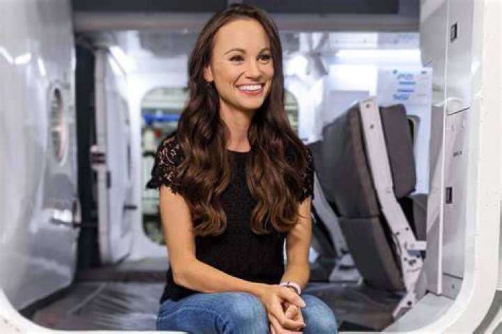 Emily calandrelli with her partner Tommy Franklin