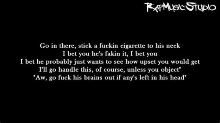 Eminem insane lyrics