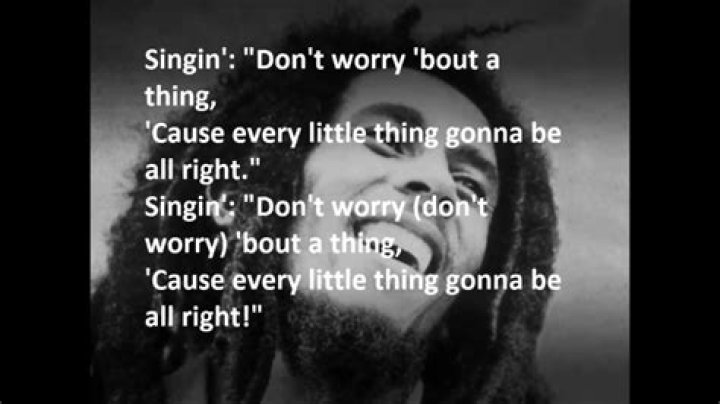 Every little thing is going to be all right lyrics