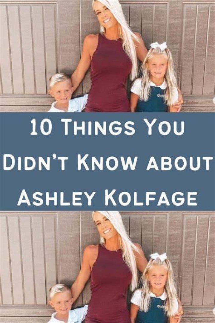 Everything You Need To Know About Ashley Kolfage