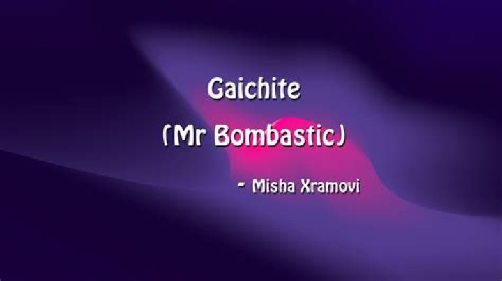 Gaichite bombastic english lyrics lyrics