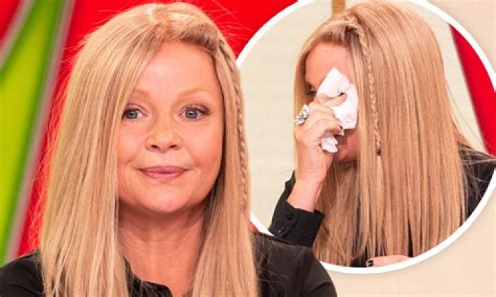 Gail Porter shows new hair recovery