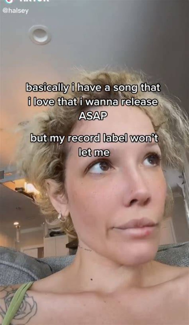 Halsey on TikTok Halsey on TikTok