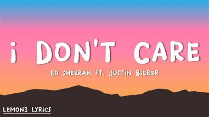 I dont care about what they say lyrics