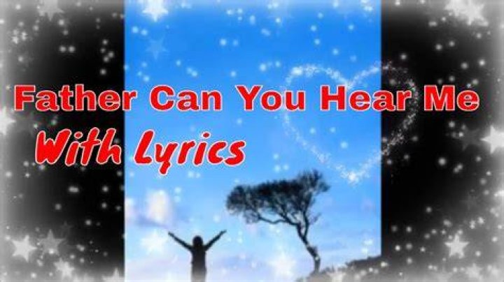 I have a father who can lyrics