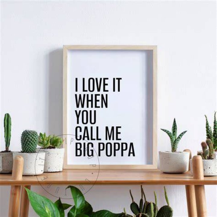 I love it when you call me big papa lyrics