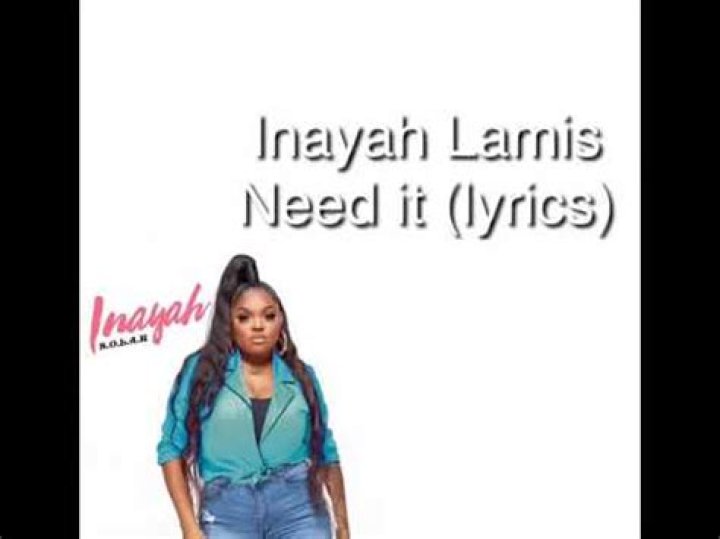 Inayah lamis need it lyrics