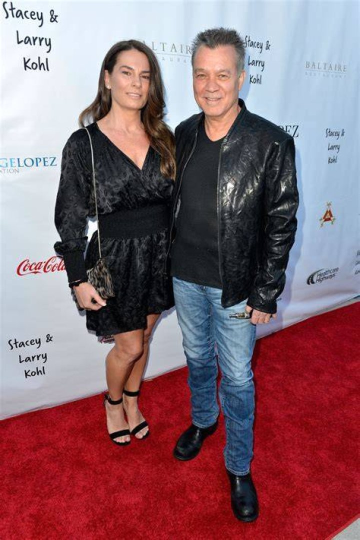 Janie Liszewski and Edward Van Halen Janie Liszewski and Edward Van Halen