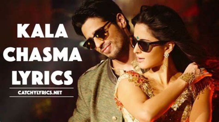 Kala chasma lyrics