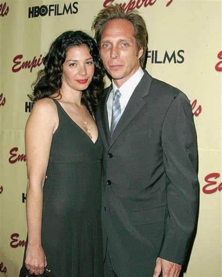 Kymberly Kalil with her spouse William Fichtner and her child Vangel Fichtner