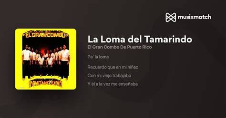 La loma del tamarindo lyrics