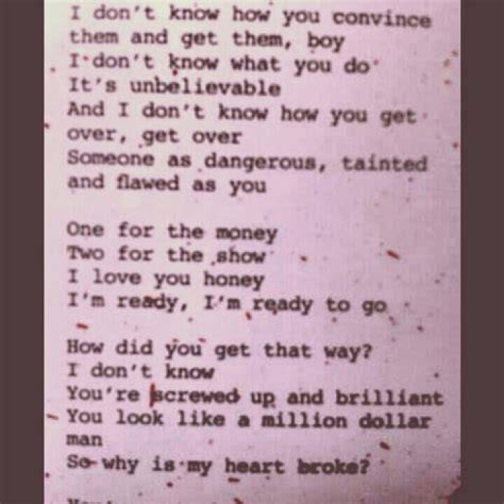 Lana Del Rey - Million Dollar Man Lyrics Meaning