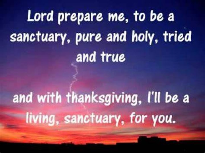 Lord prepare me to be sanctuary by benjamin dube lyrics
