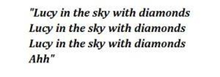 Lucy in the Sky With Diamonds Lyrics Meaning