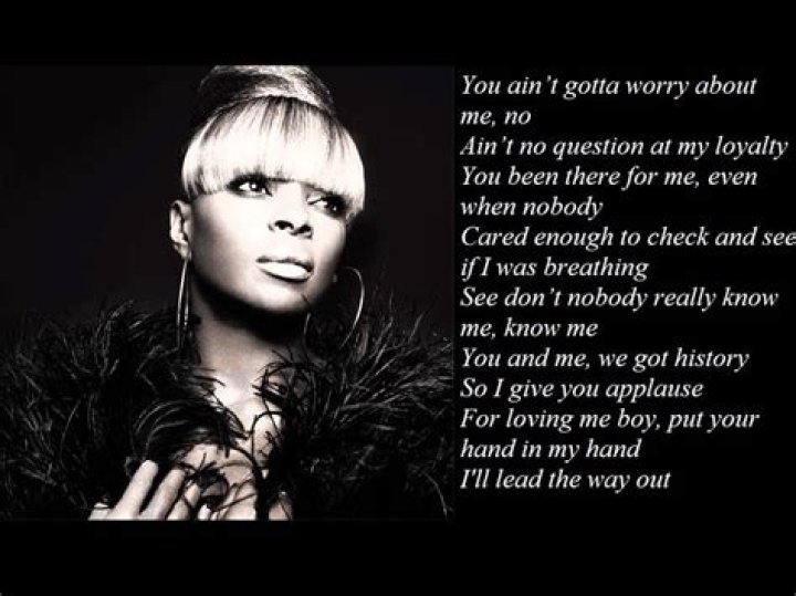 Mary j blige lyrics