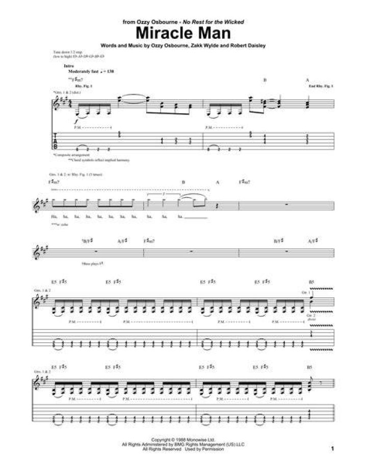 Miracle man lyrics