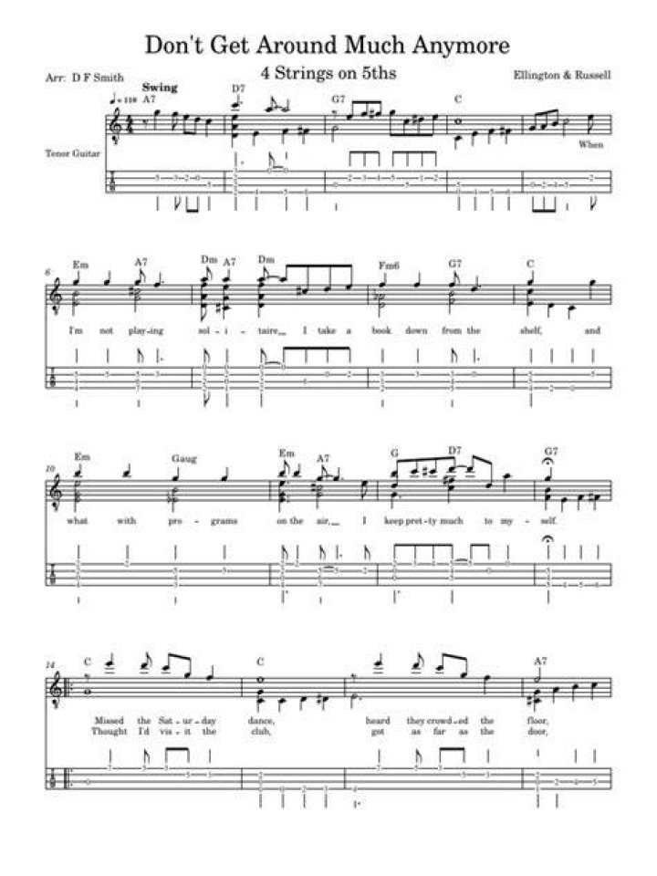 Mr. saturday night don’t get around much anymore lyrics