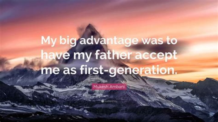 Mukesh Ambani Quote About Father January 2024