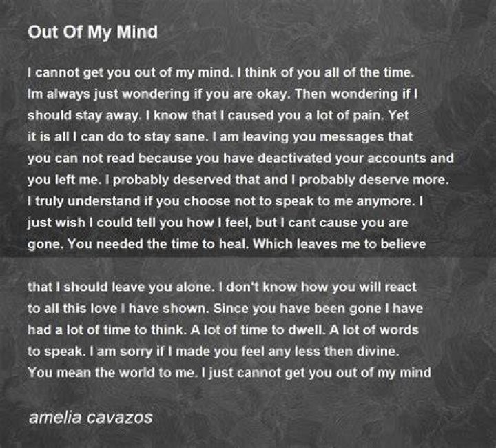 Out of my mind out of control lyrics