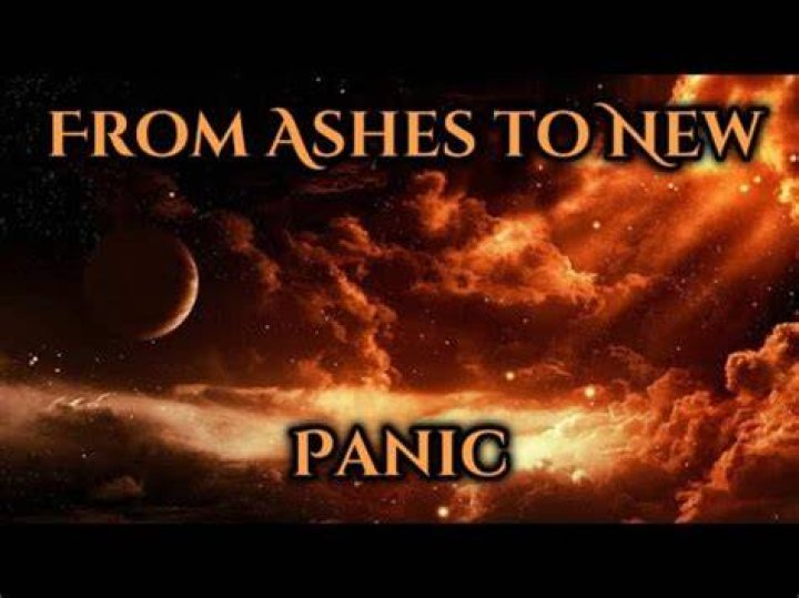 Panic from ashes to new lyrics