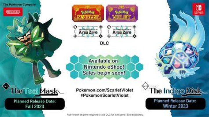 Pok&eacute;mon Scarlet & Violet DLC
