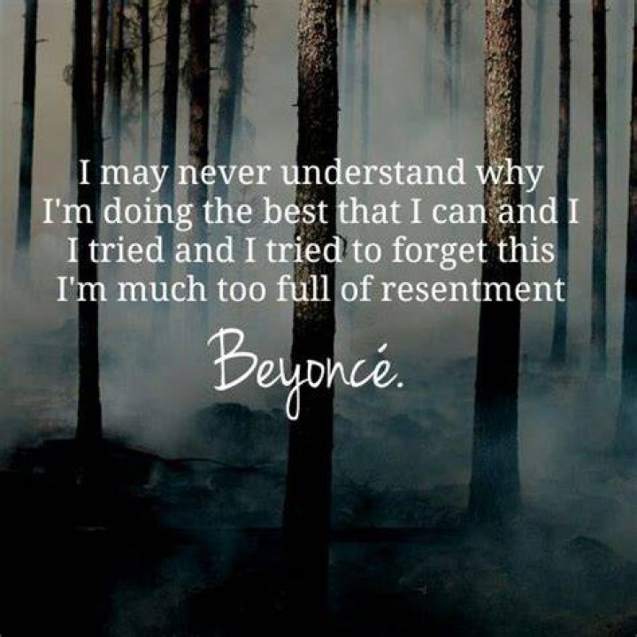 Resentment beyonce lyrics