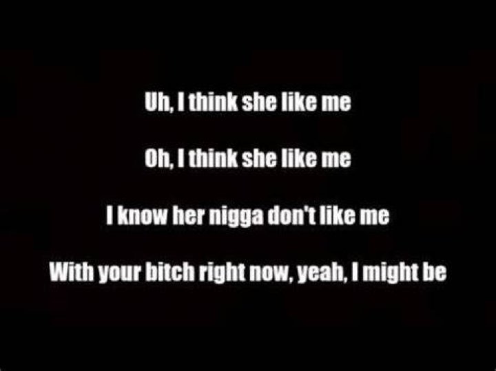 She is my wifey i think she likes me lyrics