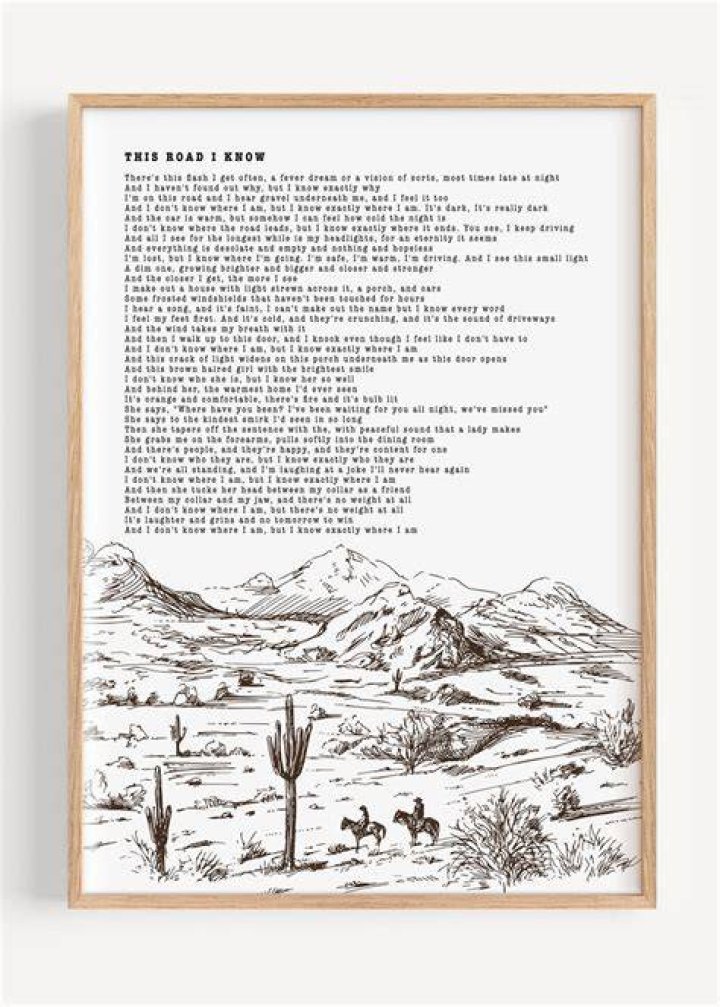 Songs with figurative language by zach bryan this road i know lyrics