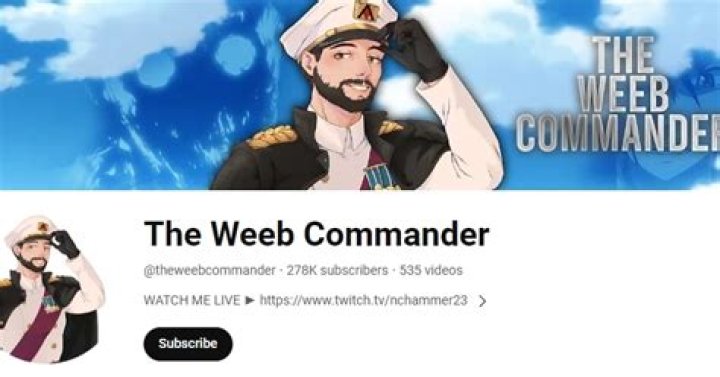 The Weeb Commander video statistics