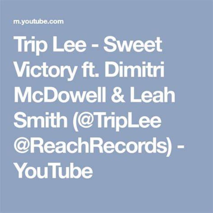 Trip Lee - Sweet Victory Lyrics Meaning