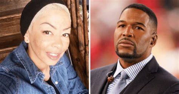 Wanda Hutchins' with her ex-husband Michael Strahan.