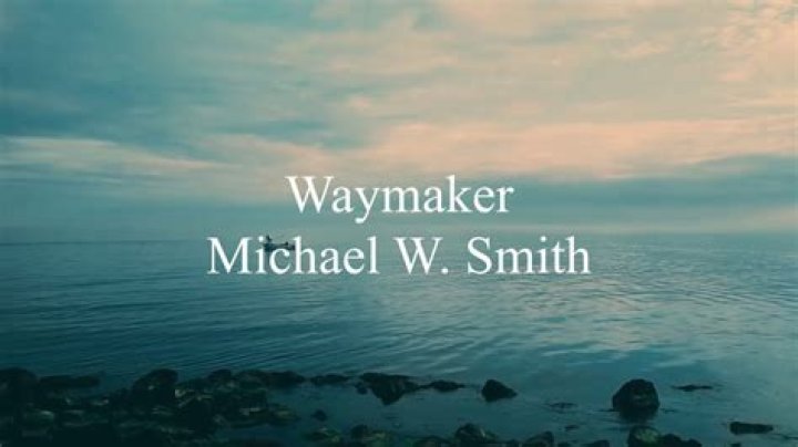 Waymaker by michael smith lyrics