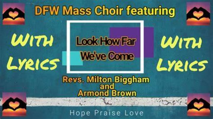 We have come this far by faith milton biggam lyrics