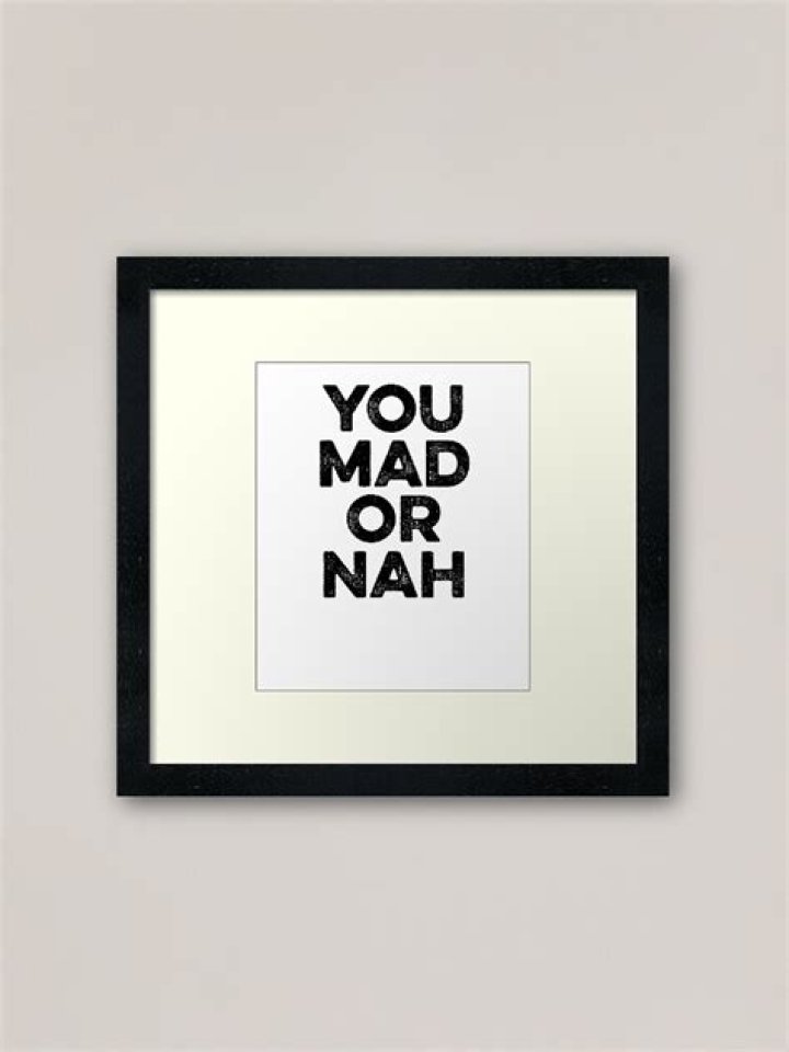 You mad or nah lyrics