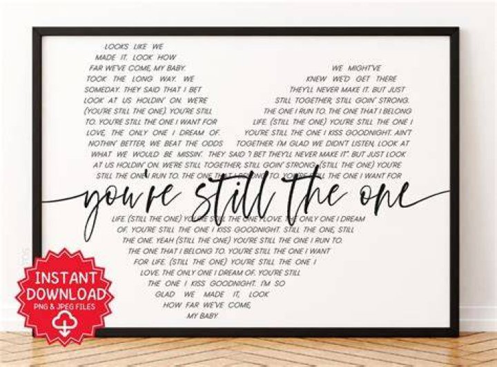 Your still the one download lyrics